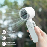 Hanging Neck Outdoor 180 Degree Folding Desktop Mini Fan