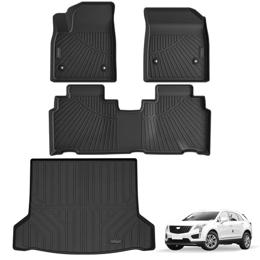Floor Mats & Trunk Mat For Cadillac Lyriq 2023-2024.