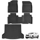Floor Mats & Trunk Mat For Cadillac Lyriq 2023-2024.