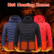 Heated Jacket Coat USB Electric Jacket Cotton Coat Heater