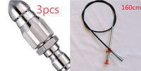 60CM Sewer Dredger Spring Pipe Dredging Tool Household Hair Cleaner Drain Clog Remover