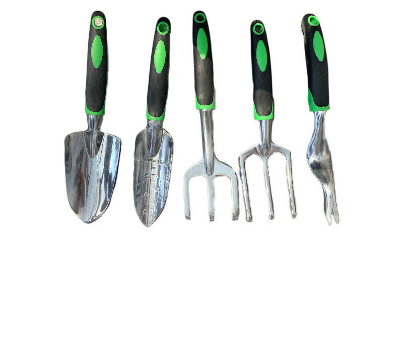 Garden Supplies 9-piece Aluminum Alloy Set, Silicone