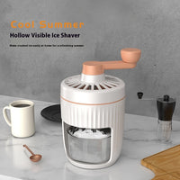 Hand-cranked Ice Shaving Machine Small Household