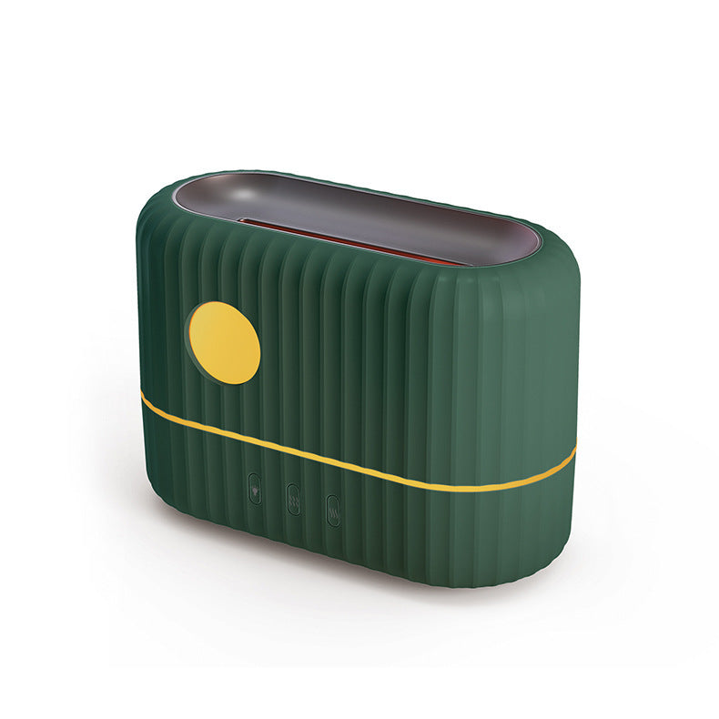 Flame Aromatherapy Machine Home Office Desktop Humidifier