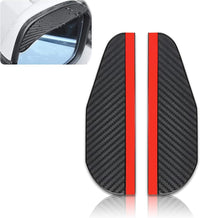 2PCS Rearview Mirror Rain Shields - Clear Vision