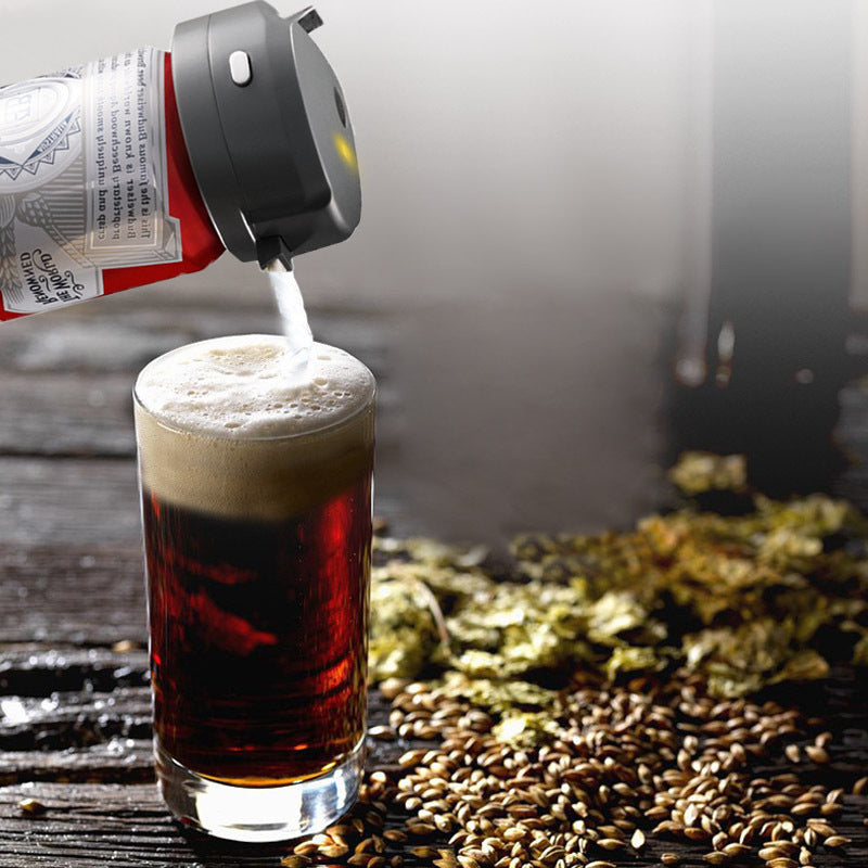 Portable Electric Beer Dispensers 40000 Times Ultrasonic Vibration Special Purpose For Bottled & Canned Beer Foam Machine