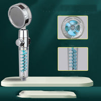 Small Waist Supercharged Shower Head Twin-turbo