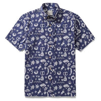 Men's Shirt Hawaiian Tropical Style Animal Alohacamisha Style