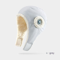 Down Plush Hat For Women Cycling Windproof
