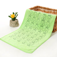 Microfiber Printed Cartoon Towel Absorbent Kindergarten Towel