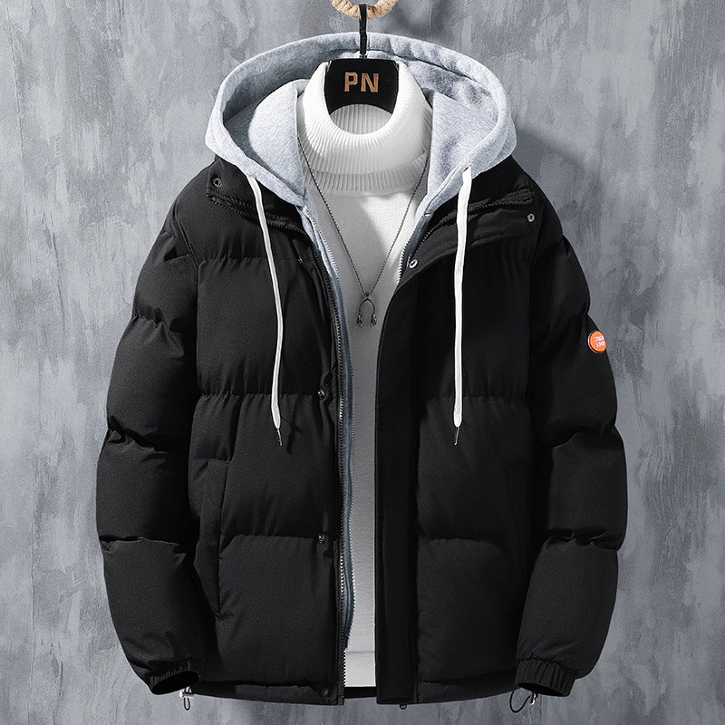 Fashion Hooded Jacket Men Winter