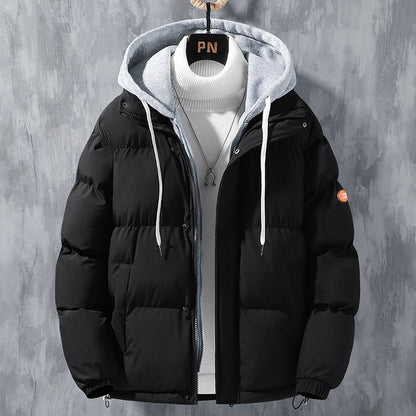 Fashion Hooded Jacket Men Winter