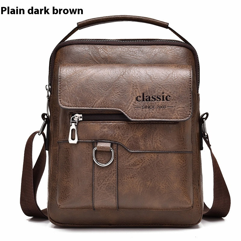 Men's Messenger Bag One Shoulder Retro Business