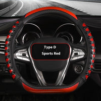 Leather Four Season  Steering Wheel Cover