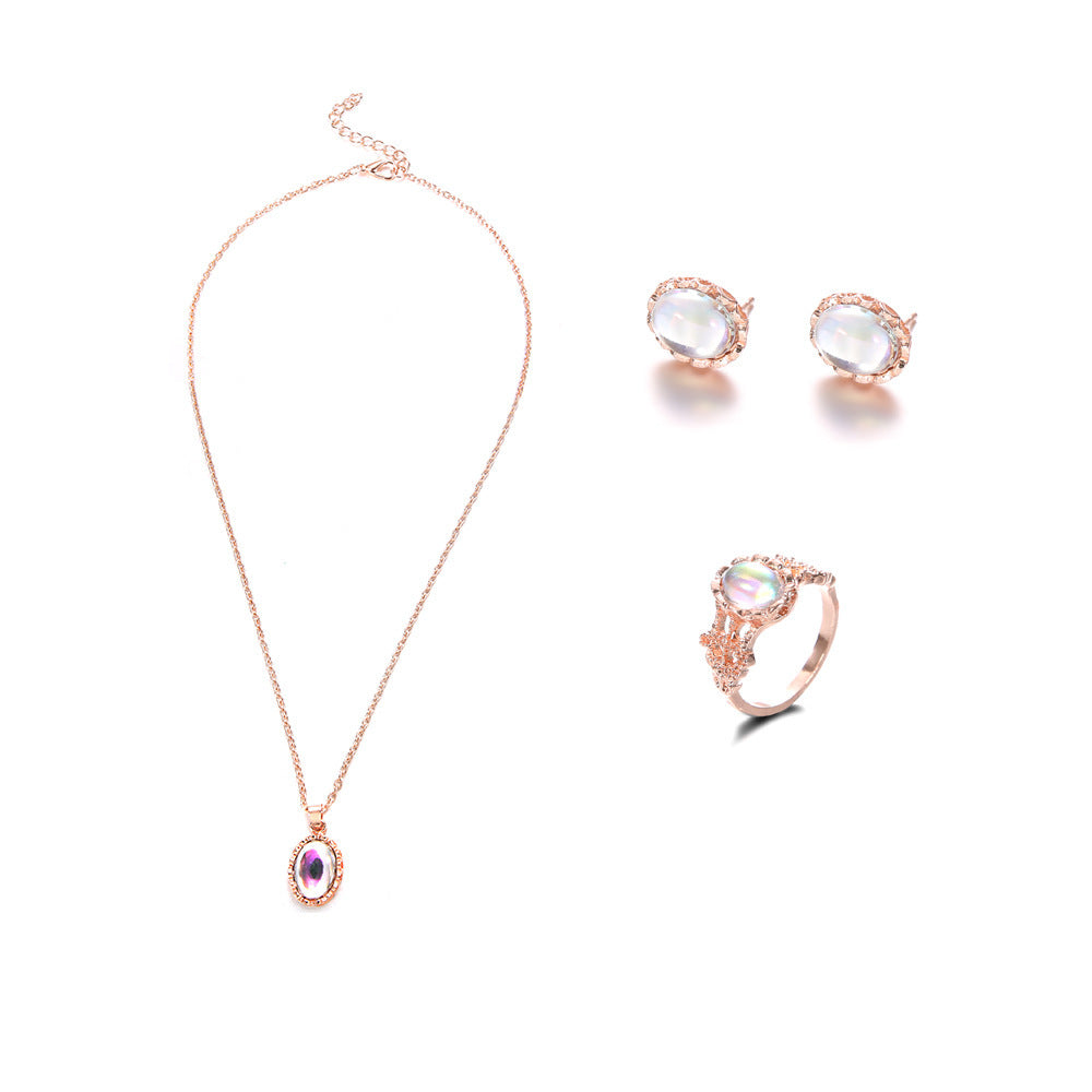 jewelry set Fashion Europe and new necklace earring