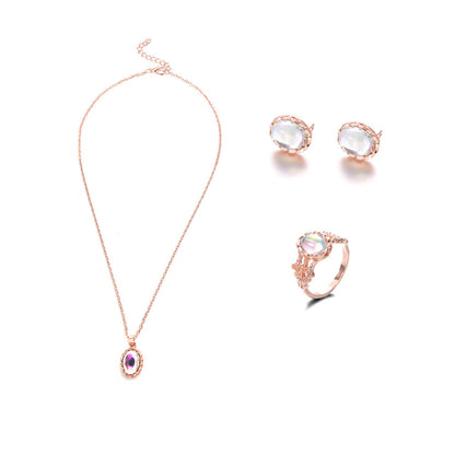 jewelry set Fashion Europe and new necklace earring