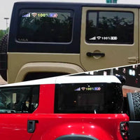 Car Windshield Stickers Signal WiFi Power Vinyl Decal stickers