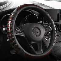 Leather Four Season  Steering Wheel Cover