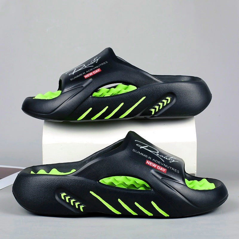 Foot Massage Slippers Men's Non-slip Deodorant