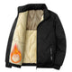 Graphene-design Cotton Coat Winter Warm Thickened Fleece Jacket
