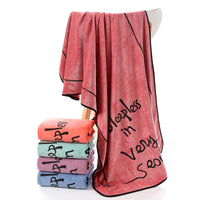 Microfiber Printed Large Bath Towel Beach Towel