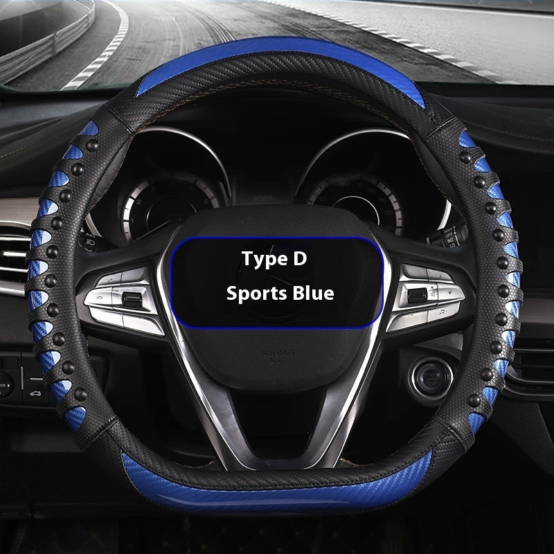Leather Four Season  Steering Wheel Cover