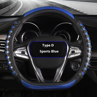 Leather Four Season  Steering Wheel Cover