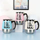 Electric Self Stirring Coffee Mug Cup Stainless Steel Automatic