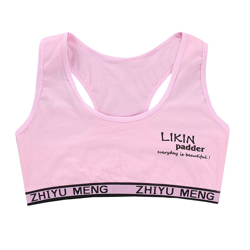 Children's Girl Bra Cotton Vest Underwear 8-16 Years Old 12