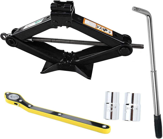Scissor Jack For Car, 2 Ton Car Jack Kit - Tire Jack,Smart