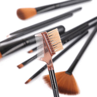 12pcs Makeup Brush Set Blush Eyeshadow Eyelash Highlighter