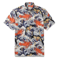 Men's Shirt Hawaiian Tropical Style Animal Alohacamisha Style