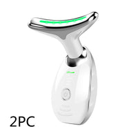 Neck Face Beauty Device Colourful LED Photon Therapy