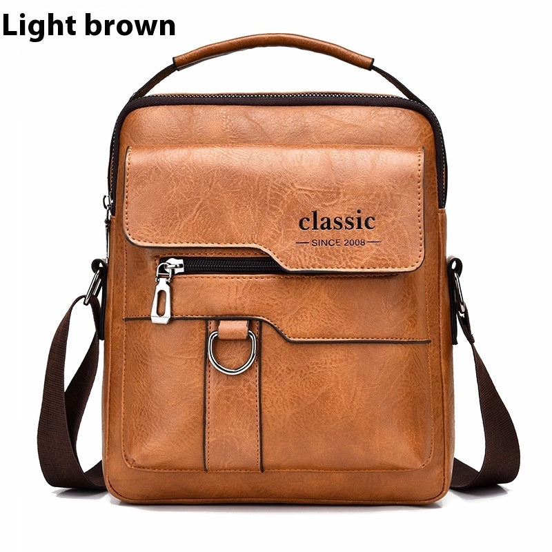 Men's Messenger Bag One Shoulder Retro Business