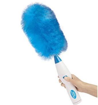 New Electrinic Hair Brush Spin Electric Hand Duster