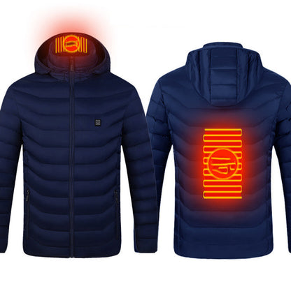 Heated Jacket Coat USB Electric Jacket Cotton Coat Heater