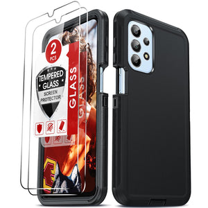 LeYi for Phone Case: Case with Screen Protector, Shockproof Dustproof Rugged Defender Full Body Protection Phone Case, Heavy Duty