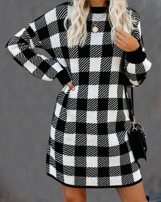 Long Sleeve Dress combines timeless style with comfort.