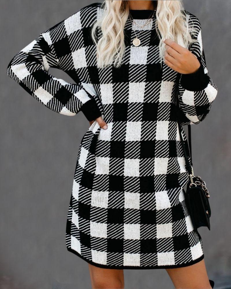 Long Sleeve Dress combines timeless style with comfort.