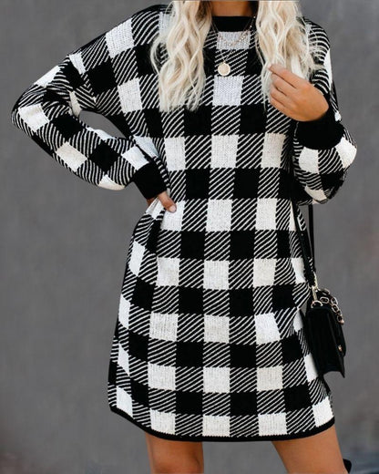 Long Sleeve Dress combines timeless style with comfort.
