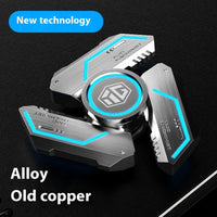 Glowing Fingertip Spinning Top Luminous Finger Decompression