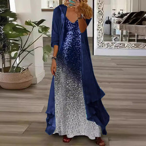 European And American Vacation Spaghetti Straps Long Skirt Indian Style