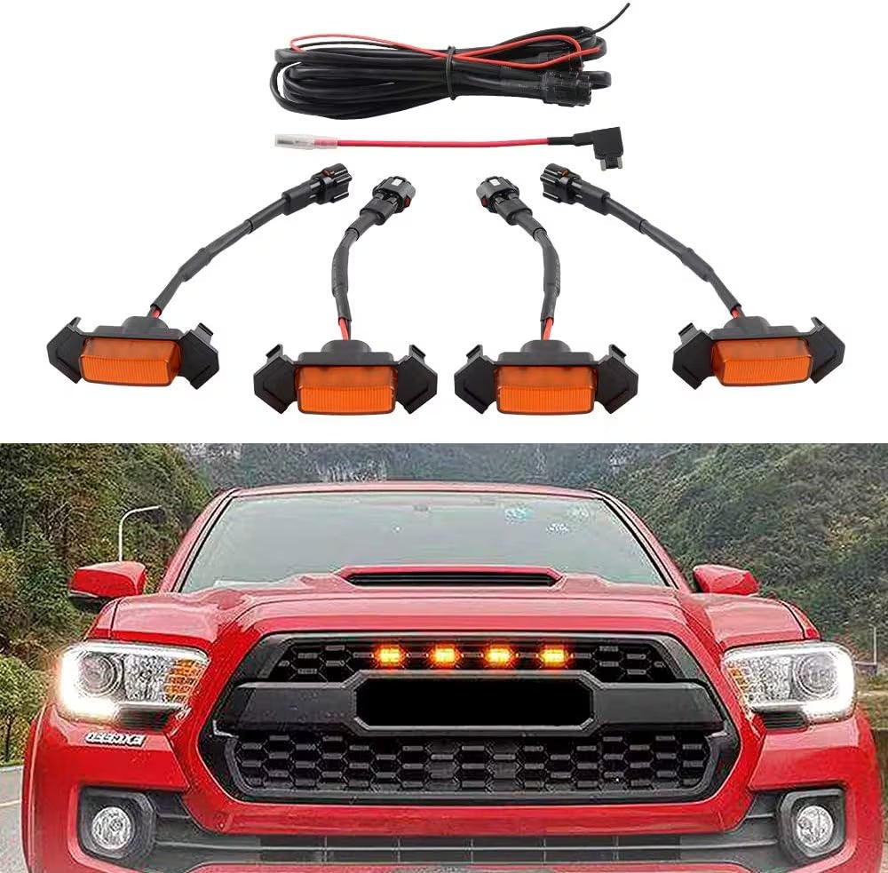 LED Grille Amber Lights Fit For Tacoma Grille 2005-2011