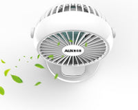 Portable Mini Desktop Fan Silent High Wind Power Cordless