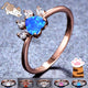 Cute Cat-claw-shaped Rings Fashion Personality Rhinestone