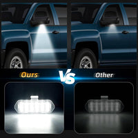 LED Side Mirror Puddle Lights For 03-06 Escalade Silverado Suburban