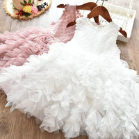 Children's Skirt Lace Long-sleeved Girls