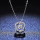 S925 Sterling Silver Pendant Moissanite Smart Necklace