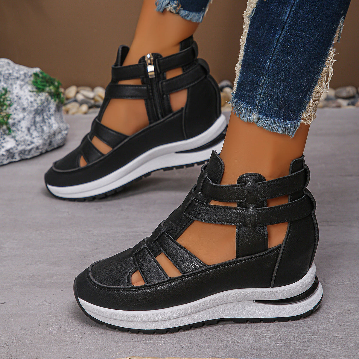 Women's Hollow-out Breathable Plus Size Sandals