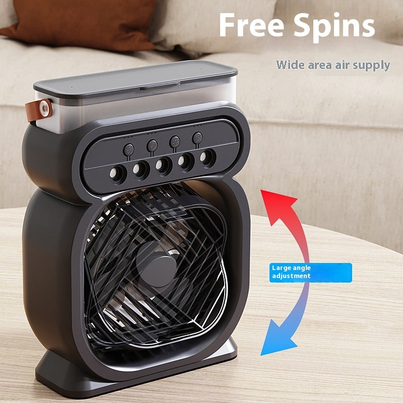 3 In 1 Portable Air Conditioner Evaporation Air Cooler LED